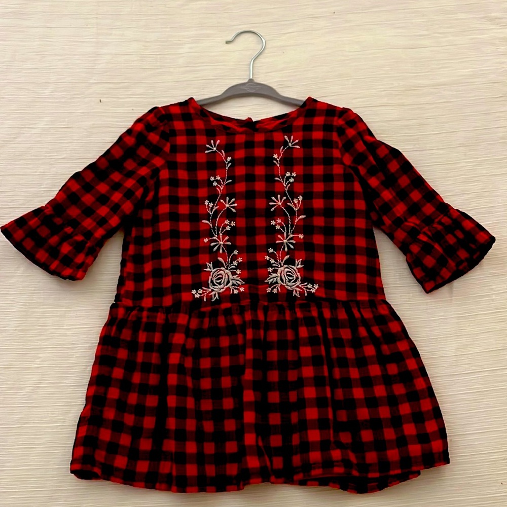 Gap Holiday flannel dress